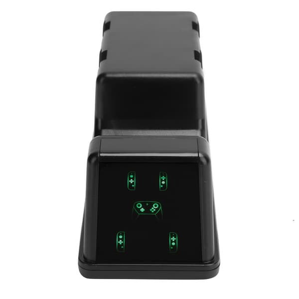 5 i 1 Multifunktionell ABS-laddningsställ med digital display för NS Pro Controller/Joy‑Pad