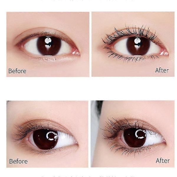 3 x Tähtitaivas 4D Silk Fiber Mascara Vedenkestävä Hienkestävä Ei Tahraa Kosmetiikka