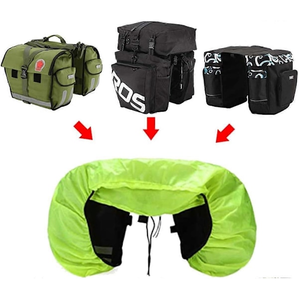 Sykkelregntrekk, Regntrekk for sykkelvesker, for byvesker, ryggsekker, regntrekk for sykkelpendlerbag