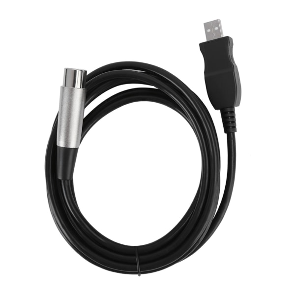Mikrofon Mic Link Kabel Adapter USB till XLR Mikrofon Link Kabel sladd 3 meter