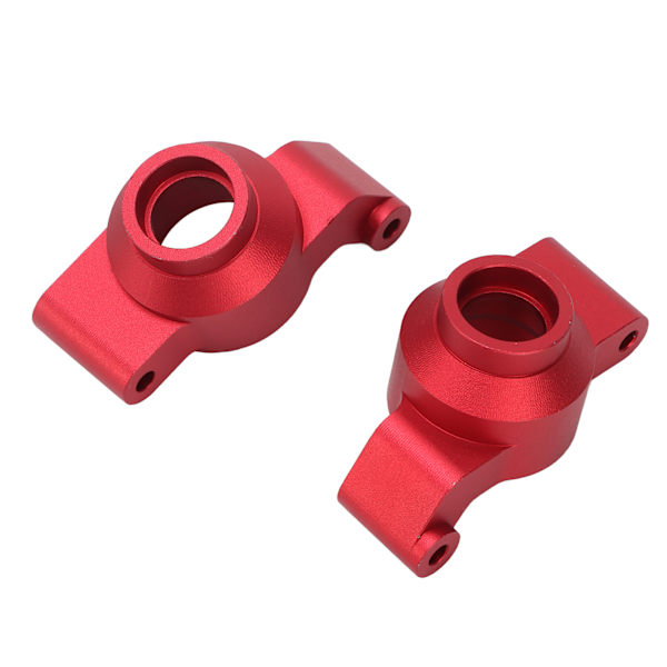 Aluminiumlegering Bakaxelhållare Metall Baknavhållare för TRAXXAS MAXX 1/10 89076 4 RC Biluppgraderingar Delar Tillbehör Röd