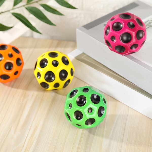 Elastisk studsande rymdboll Förälder Barn Interaktiv Hand Öga Koordination Sport Träning Studsande Skumboll 66mm Grön