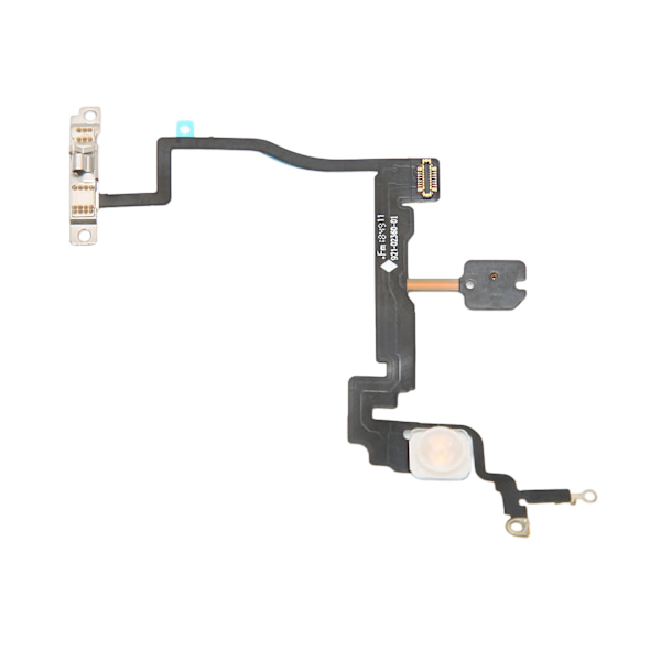 Strømknapp Flex-kabel Telefonbryterknapp Flex-kabelerstatning med metallstativ for iPhone 11 Pro