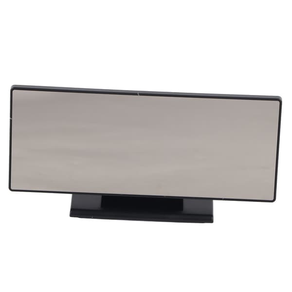 Digital väckarklocka LED lysande temperaturmätfunktion Special spegeldesign elektronisk klocka