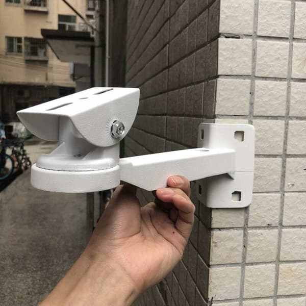 Debuns – Utendørs Dome Sikkerhetskamera – 90° Aluminiumsfeste – 360° Rotasjon – Enkel Installasjon – For CCTV Overvåking
