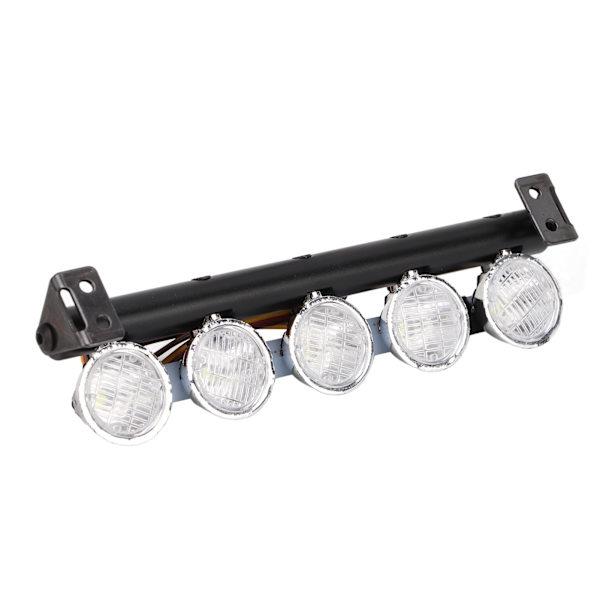 Universell RC-bil LED-taklampa Ramp för 1/10 1/8 Fjärrkontrollmodellbil SerieFem lampor