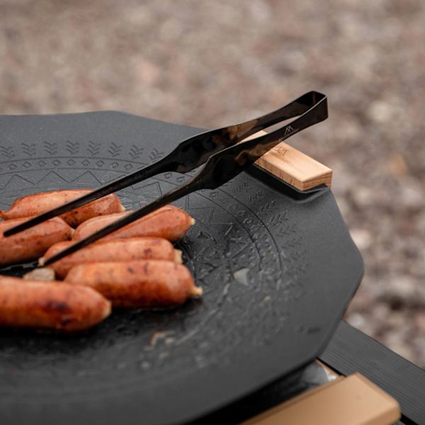 Kjøkkentenger Grillklemme Rustfritt Stål Matserveringsklemme Verktøy for Grill Baking Kjøkkentenger
