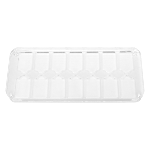 Case Transparent akryl Spelförvaringsbox med 14 platser för Switch för Lite Crystal Box