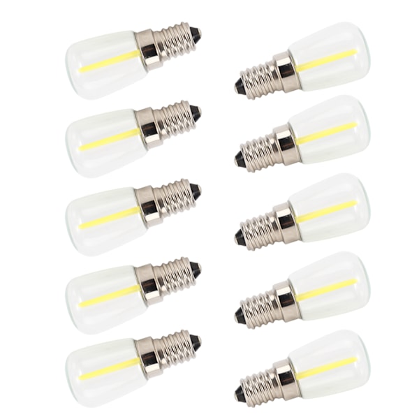 10 kpl E14 pitkä filamentti mini LED kirkkaat lamput 1,5 W AC230V