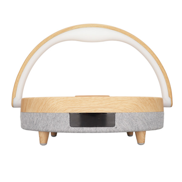A6 Bordslampa Bluetooth högtalare Skrivbordslampa Högtalare Trådlös laddningsklocka 4 i 1 Touch-lampa Bärbar Bluetooth högtalare