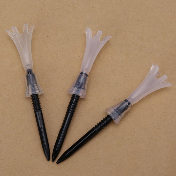 3 stk/parti T204 Golf Rotational Limited Golf Tees Justerbare Golf Tees