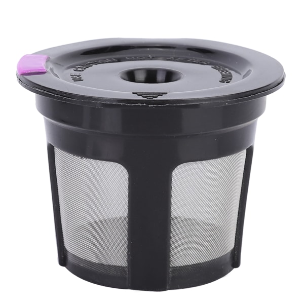 5 st Hushållspåfyllningsbar kaffekapselkopp med sked passform för Keurig 2.0 KCUP kaffemaskin