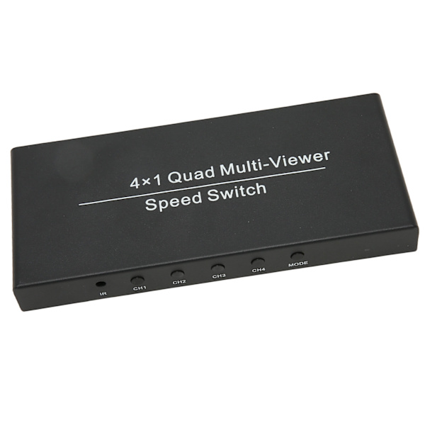 4X1 HD Multimedia Interface Multi Switcher 4 ind 1 ud 1080P ved 60Hz HD Multimedia Interface Multi Viewer 100‑240V US-stik