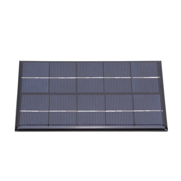 2W 5V Polycrystalline Silicon Sikkerhet Solcellepanel DIY Lader 88x142MM