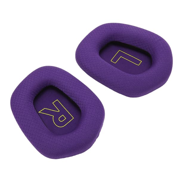 Øreputer Pustende Komfortable Elastiske Erstatningsøreputer for Logitech G733 Hodetelefoner Lilla