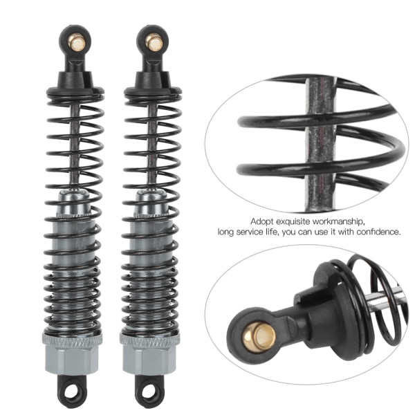 1 par RC stötdämpare dämpare reservdelar Passar för HSP 94111 94188 94108 1/10 RC CarTitanium Färg