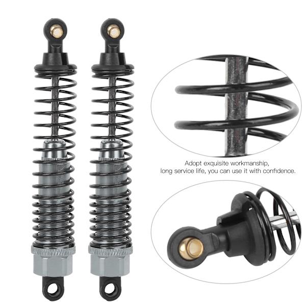 1 Pari RC Iskunvaimentimet Jouset Vaimentimet Varaosat Sopii HSP 94111 94188 94108 1/10 RC CarTitanium Color