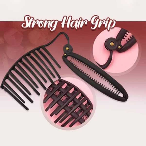 2st Quick French Twist Hårnål Kvinnor gör-det-själv-hårstyling Updo Bulle-kamklämmor