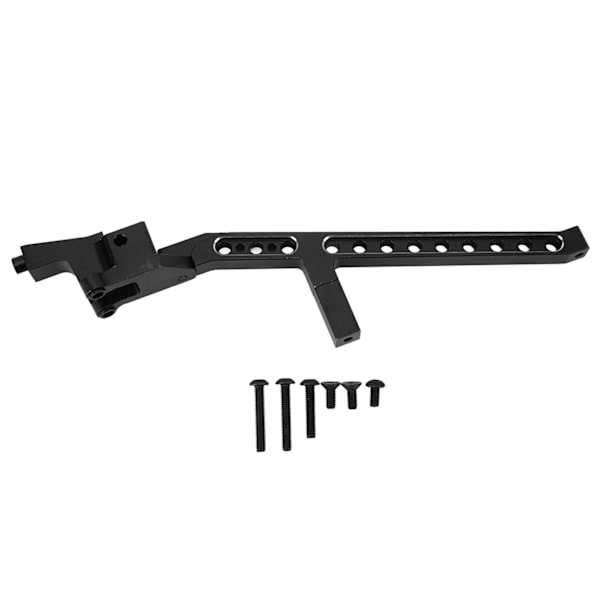 Bakre chassi stag professionell aluminiumlegering RC chassi stöd för TRAXXAS SLEDG 1/8 RC bil svart