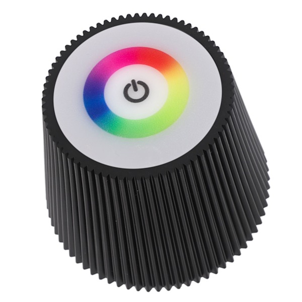 LED Flaskelampe 4000mAh IP54 Vandtæt Touch Control Farve Justerbar USB Genopladelig Ledningsfri Vinflaske Lampe Natlys Sort