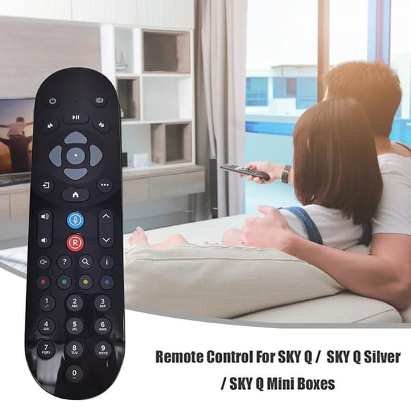 Röstfjärrkontroll Ersättningsfjärrkontroll Kompatibel med Sky Q Mini Set Top Box