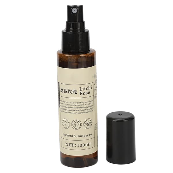 Lychee Rose Duft Tøy Oppfrisker Spray Luktfjerner Fin Mist Lett Duft Klesvask Duft Spray 100ml