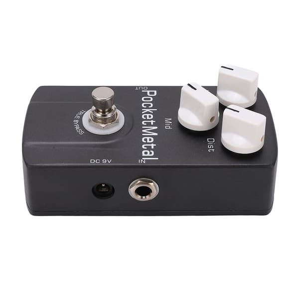 Elektrisk Gitarr Effekt Pedal Pocket Metal True Bypass Enkel Instrumenttillbehör