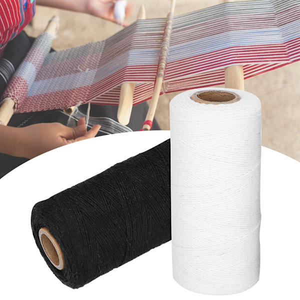 2st brodermaskinstråd 8/4 varpgarn vävning carpe ture bomull spinning 250 meter