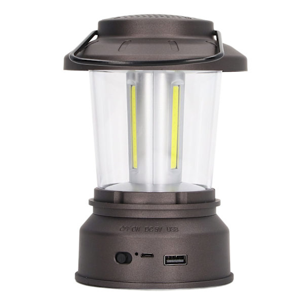 Utomhus Bluetooth-högtalarljus Retro-stil 2 lägen USB-strömförsörjning IP65 Vattentät Bluetooth-musik Camping Lykta Gult Ljus