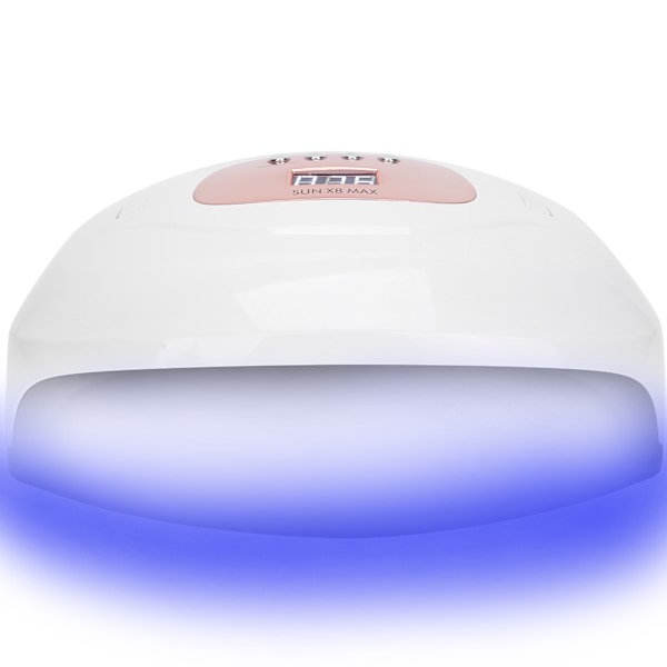 150W LED UV-nagellampa intelligent timing gelpolering nagelhärdningsmaskin 100-240VUS-kontakt