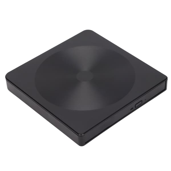 Ekstern DVD-stasjon USB3.0 USB C-grensesnitt Støtsikker design Praktisk USB CD-stasjon for bærbar PC