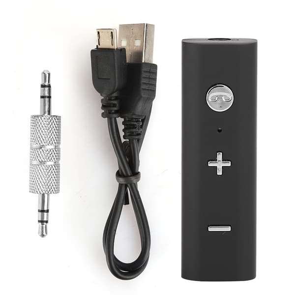 3.5mm AUX Bluetooth Trådløs Lyd Høyttaler Mottaker Headset Adapter Mottaker Bilsett