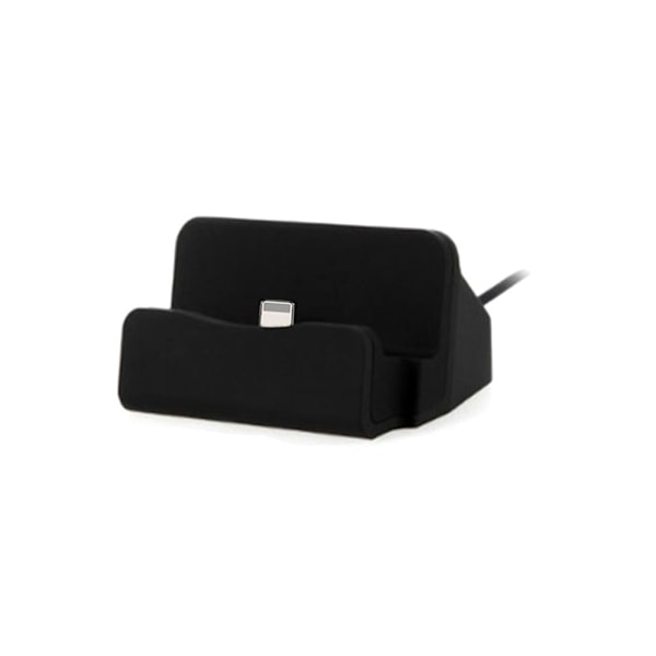 USB-lader dokkingstasjon ladestasjon for mobiltelefon skrivebordsbase for iPhone