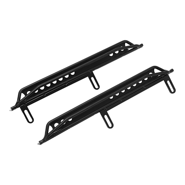 2 stk. RC sidepedal i metal til fjernstyret bil, pedaltilbehør til Axial Scx6 AXI05000 1/6 RC bil