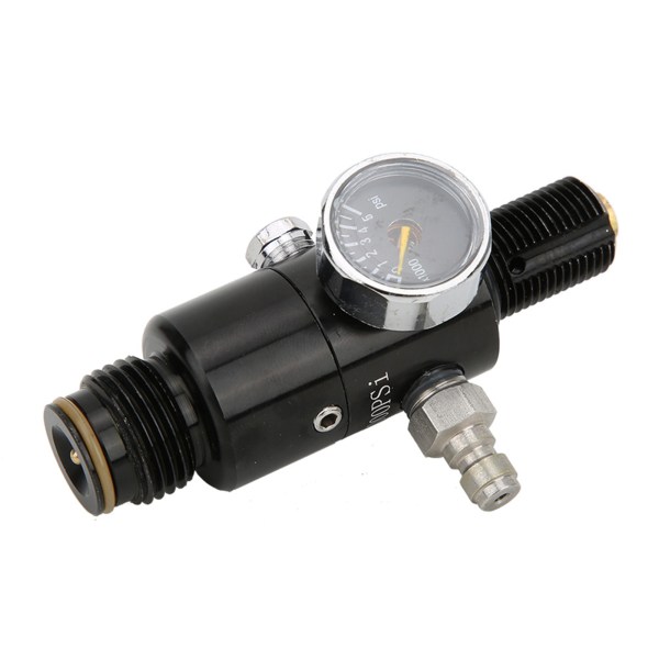 Paintball 5/8"18UNF Gängingång 3000psi Utgångstryck 800psi Lufttank Regulator