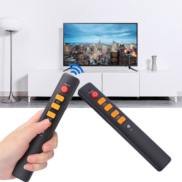 Universell læringsfjernkontroll med store knapper Smart kontroller for TV STB DVD DVB HIFI VCR