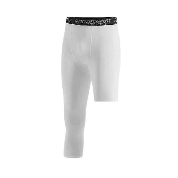 Män's Vita 3/4 Kompressions Baskettights
