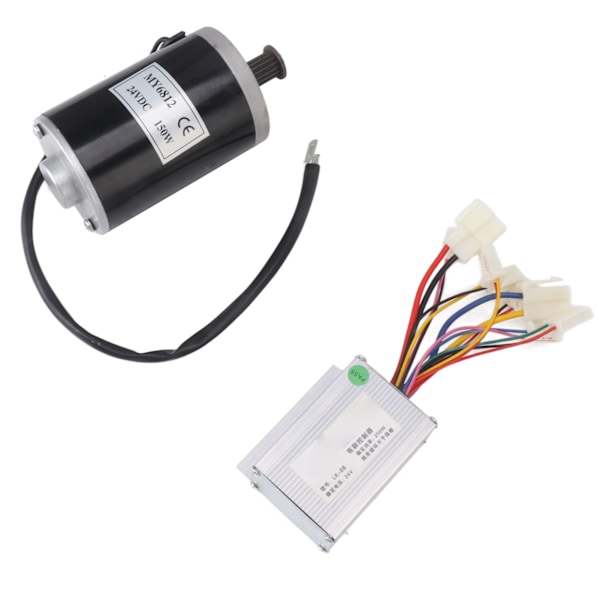 Elektrisk sykkelkonverteringssett med 24V150W motor 24V250W kontroller elektrisk sykkelmotor modifiseringssett