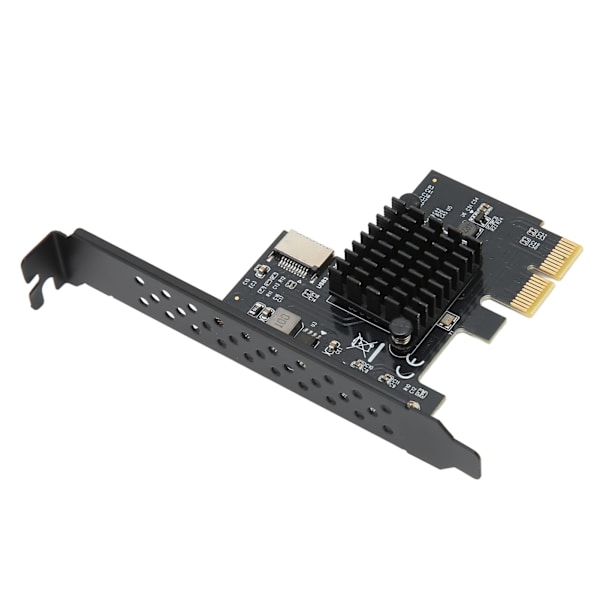USB3.2 Typ E Frontpanel Internt expansionskort 20PIN 10Gbps USB3.2 Typ E Adapterkort för stationär PC Gränssnitt till rätt PCI E 2X