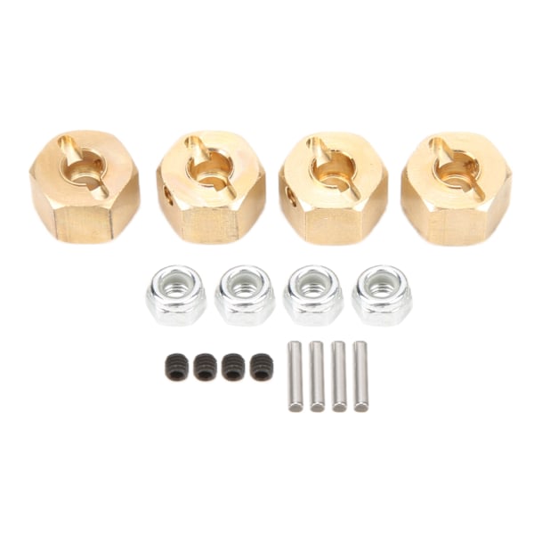 Brass Coupling Wear Resistant Corrosion Resistant Improve Stability RC Brass Coupler for Model Car