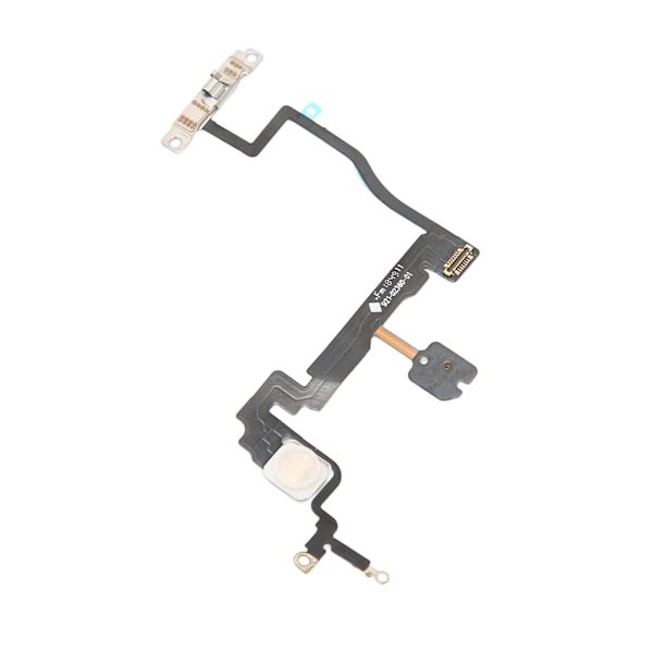 Strømknapp Flex-kabel Telefonbryterknapp Flex-kabelerstatning med metallstativ for iPhone 11 Pro