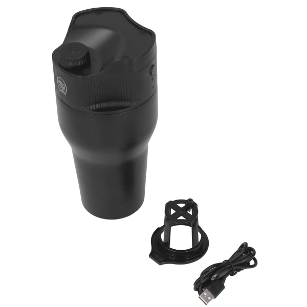 Automatisk Bärbar Kaffemaskin 500ml / 17oz USB Laddning Kaffemaskin för Camping Vandring Kontor Hembruk DC5V