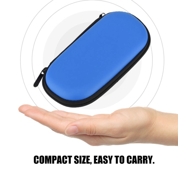 Blåt beskyttende hårdt etui cover bæretaske rejsetaske til Sony PS Vita Blue