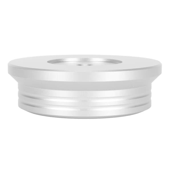 HiFi Disc Stabilisator Aluminium Legering Universal Pladevægt Klemme til LP Plade Sølv