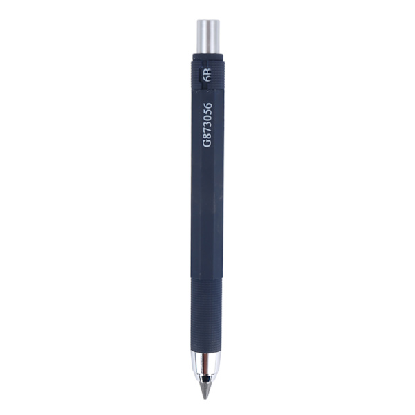 5,6 mm mekanisk penna med 6 pennor påfyllning 4B smidigt skrivande konst mekaniska pennor skiss pennor för ritning
