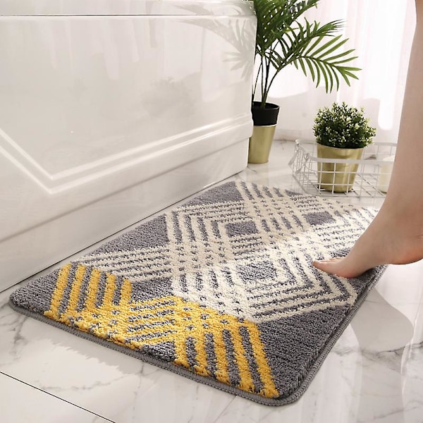 Modern Halkfri Badrumsmatta, 40 x 60 cm, Mjuk Duschmatta