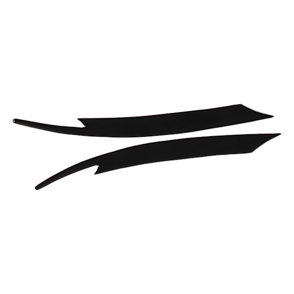2 stk frontlys øyenbryn frontlykt øyelokk erstatning for Subaru Impreza WRX STI 2007-2011