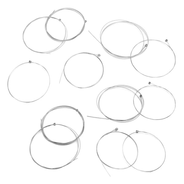 2 Set Gitarrsträngar Ersättning Metall för E203 Elektrisk Gitarr Stränginstrument Tillbehör