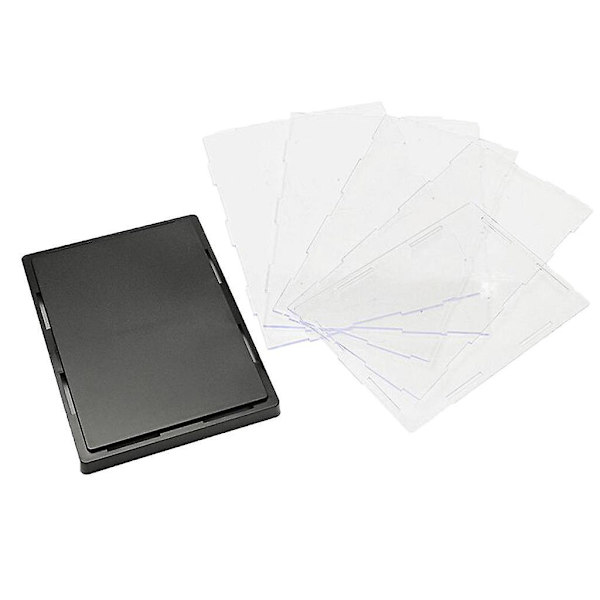 30 x 15 x 15 cm + 20 x 10 x 10 cm Klar Akryl Display Case Støvtæt Beskyttelse Bokse