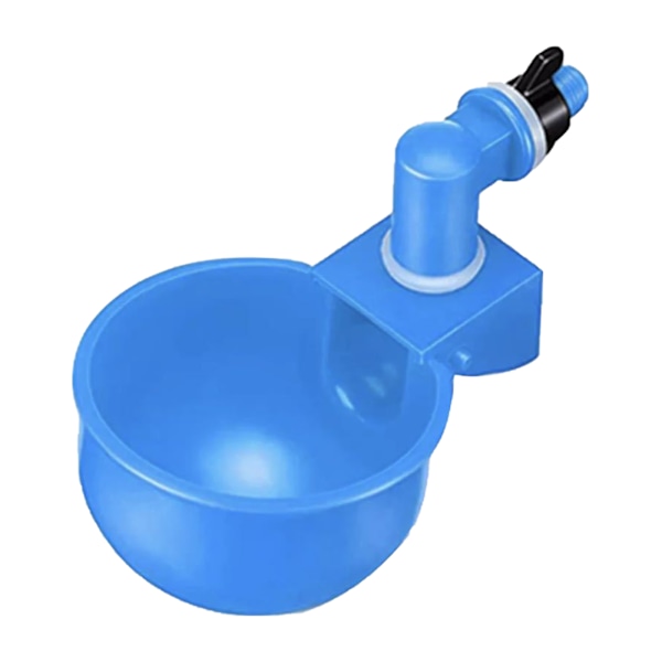 [Blå exporttyp 26g/10*6*6cm] Automatisk kycklingdricksmaskin Kycklingdrickskopp fågel automatisk drickskål blue